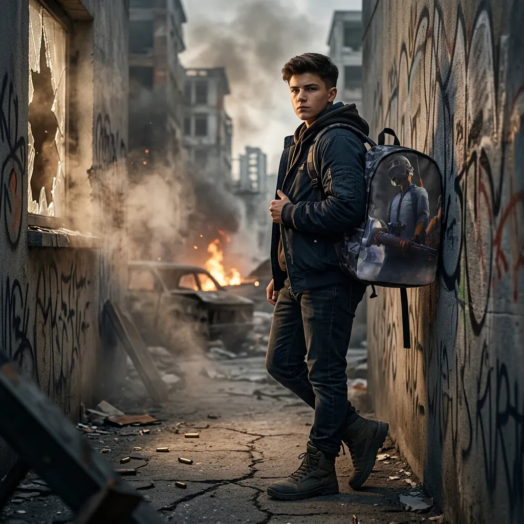Sac à Dos Scolaire Pour Garçons